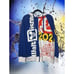 Disneyland Resort 2021 Adult Zip Hoodie Drawstring Walt Disney Sz L Oversized