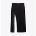 NWT Zara Woman Bloggers Fav Fringe Fringed 100% Linen Black Skirt Size XS