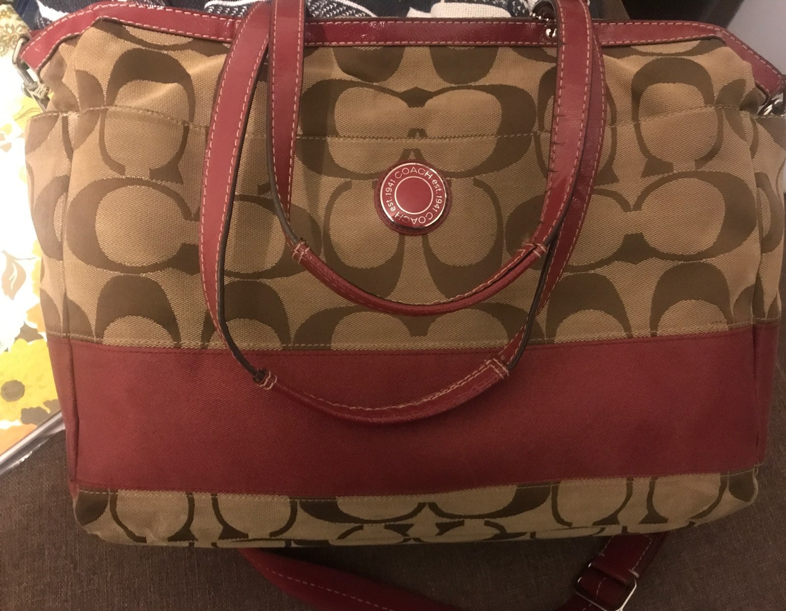 Signature Coach Diaper Bag
