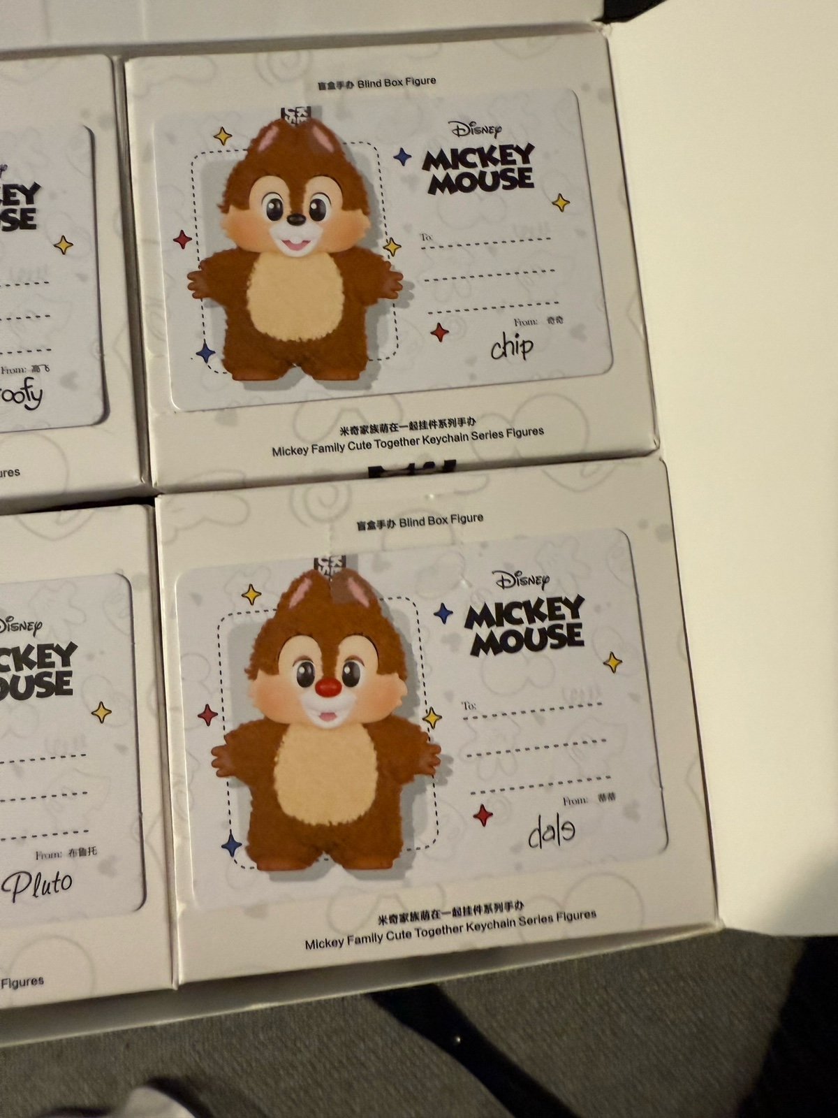 Pop Mart Disney Family Cute Together Keychain – Chip & Dale