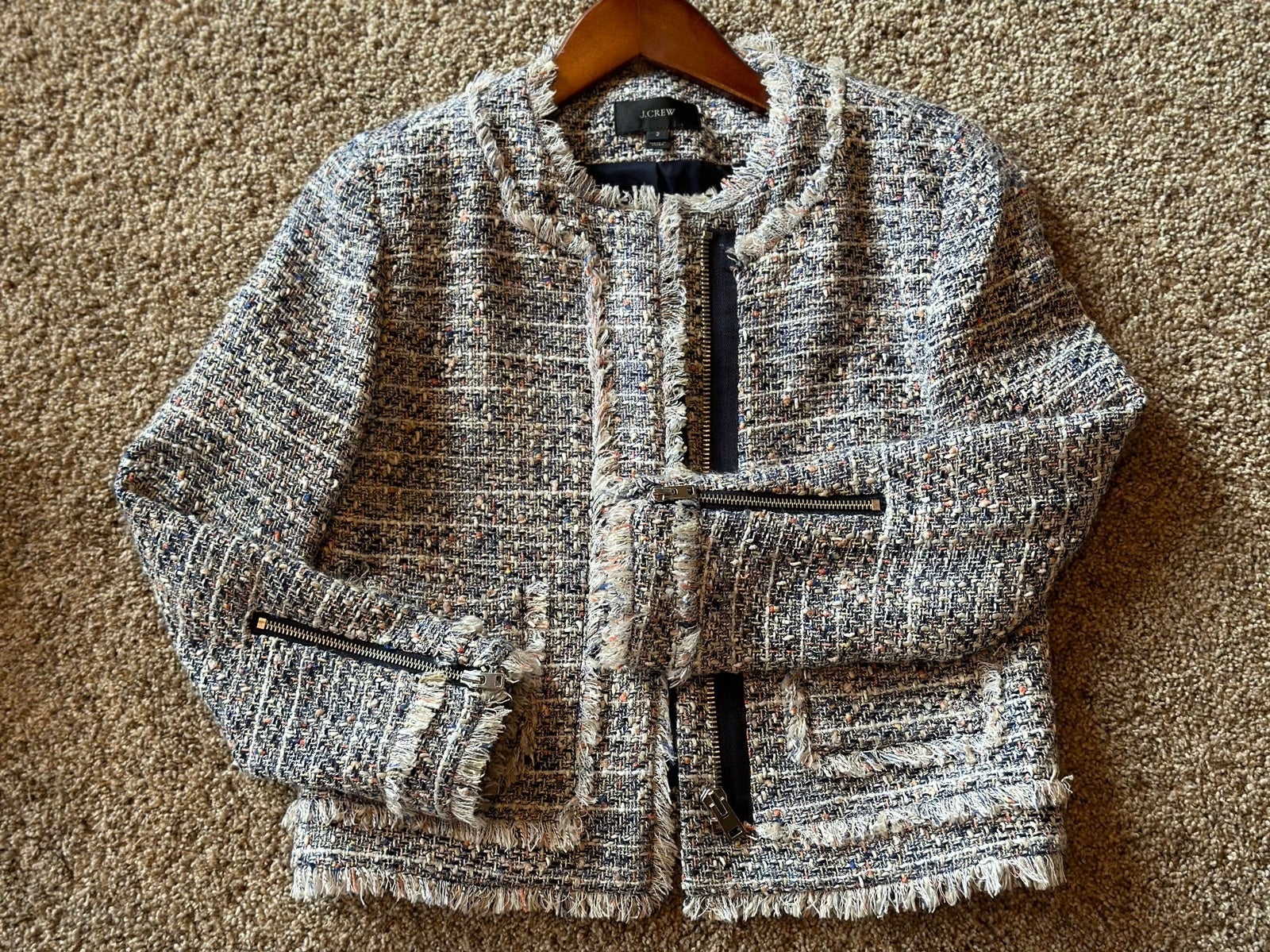 J.Crew Womens Tweed Jacket