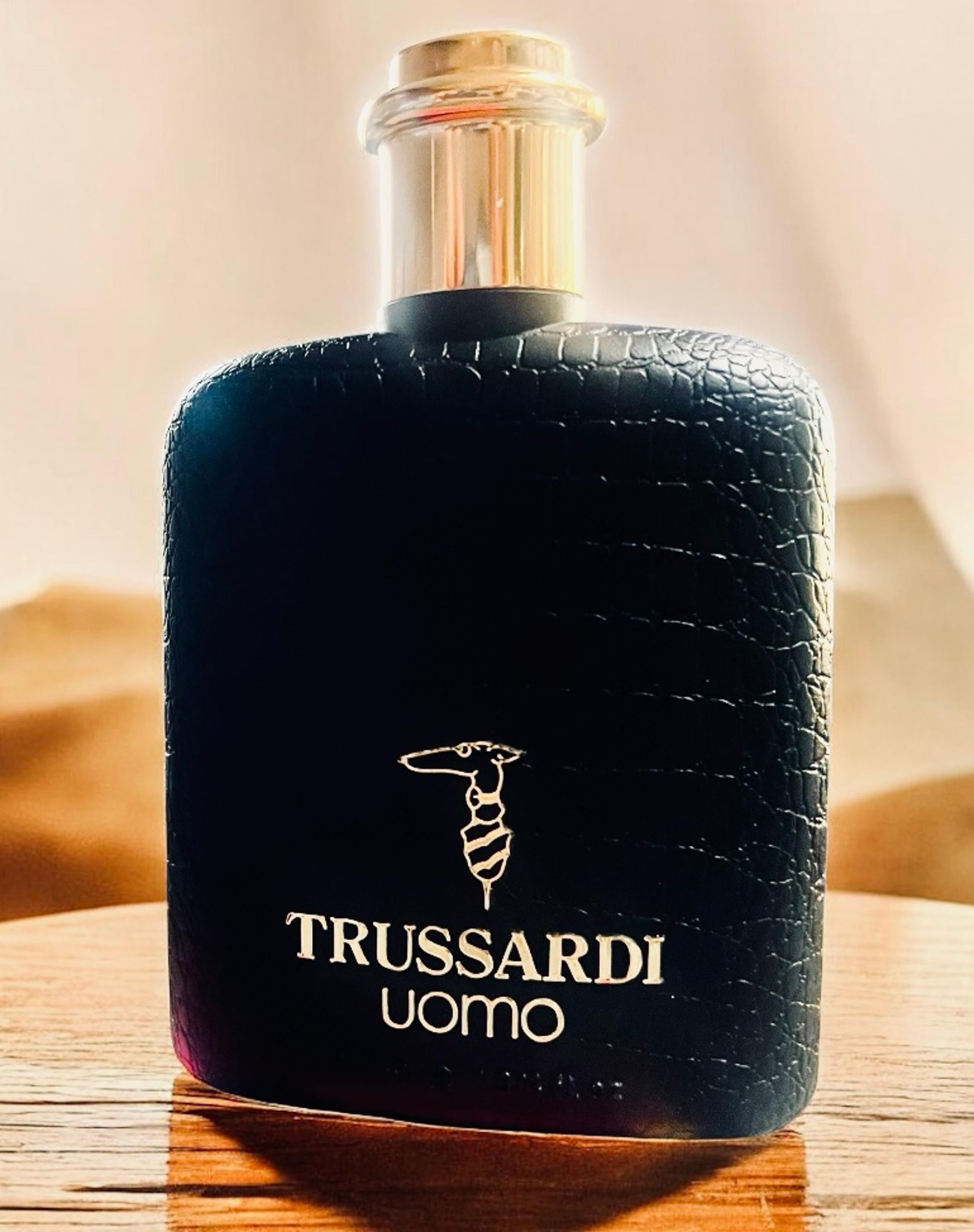 VINTAGE 1983 TRUSSARDI UOMO BY TRUSSARDI AFTER SHAVE BALM 50ML.-95% FULL~RARE