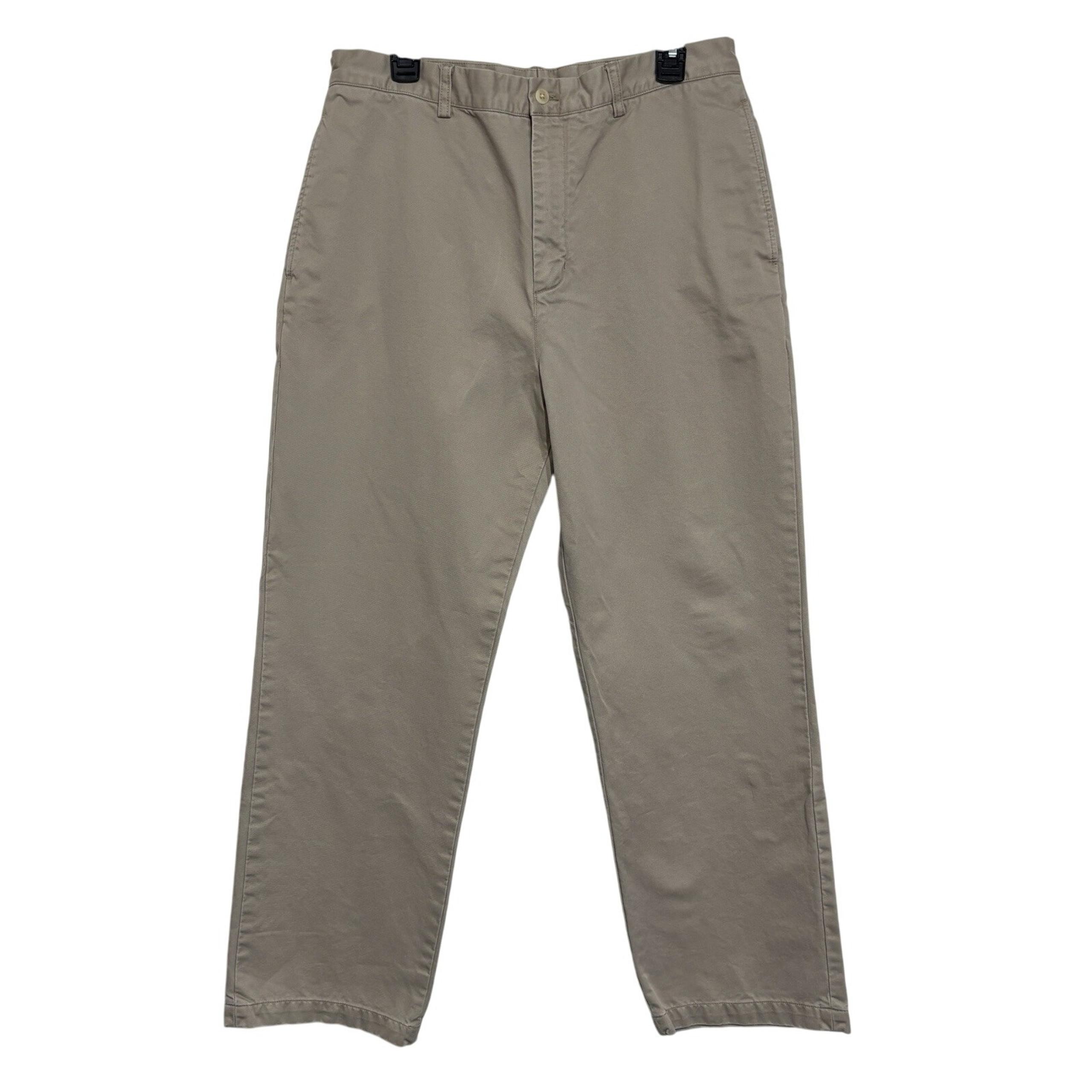 Vineyard Vines Chino Pants Mens 34x30 Beige Cotton Khakis Preppy Coastal
