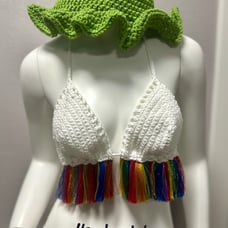 Crochet top bikini