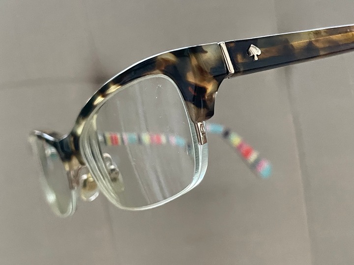 Kate Spade New York Women Eyeglasses Frame MARIKA ESP 135 49[]17 Half Rim Glass