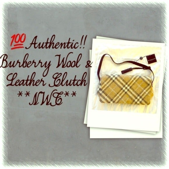 Burberry London Wool Purse