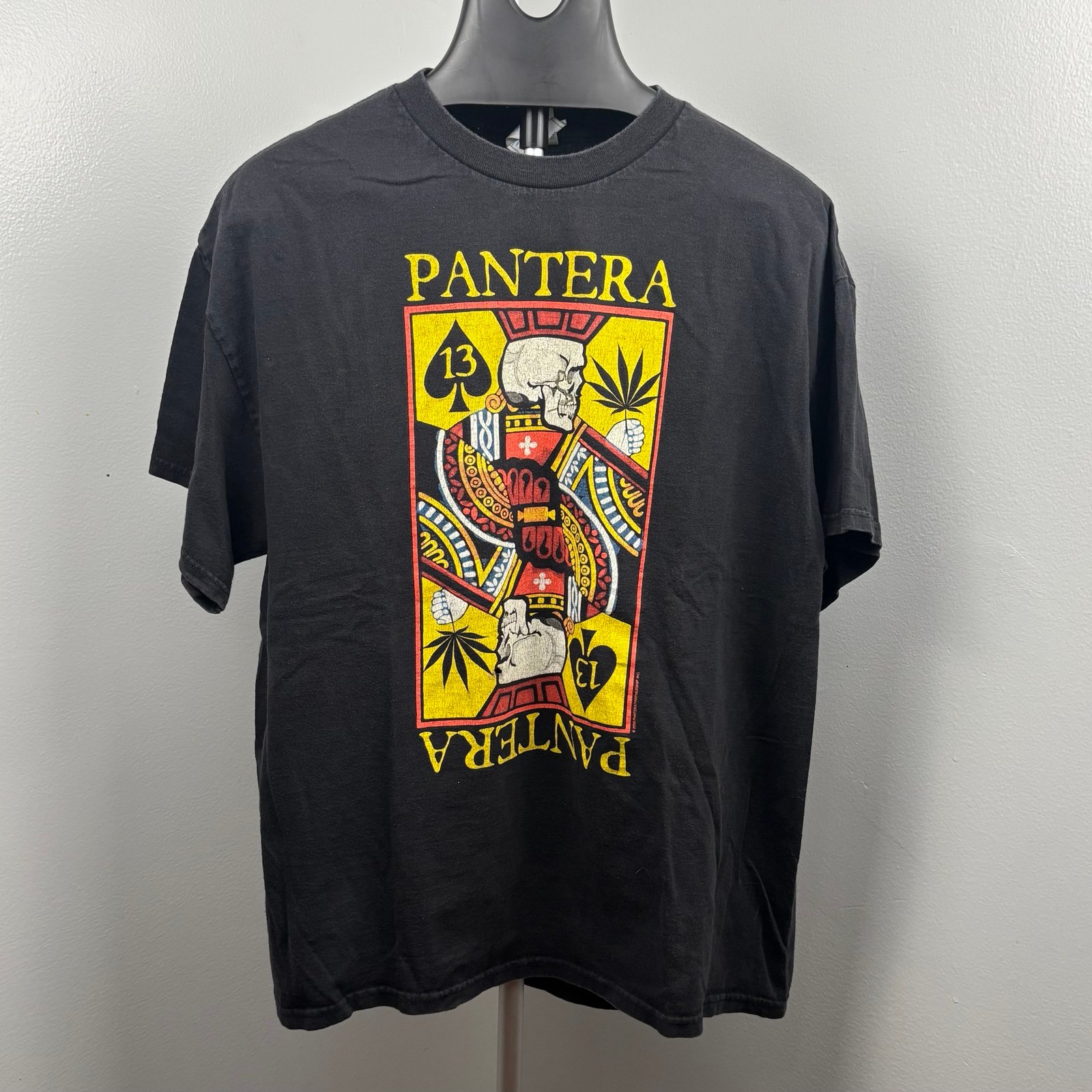 Vintage 2003 Heavy Metal Band Pantera Graphic Print Men’s T-Shirt Size X-Large