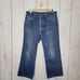 Vintage Levis 80's Warm Red Fleece Lined Orange Tab Jeans Mens Size 36x30