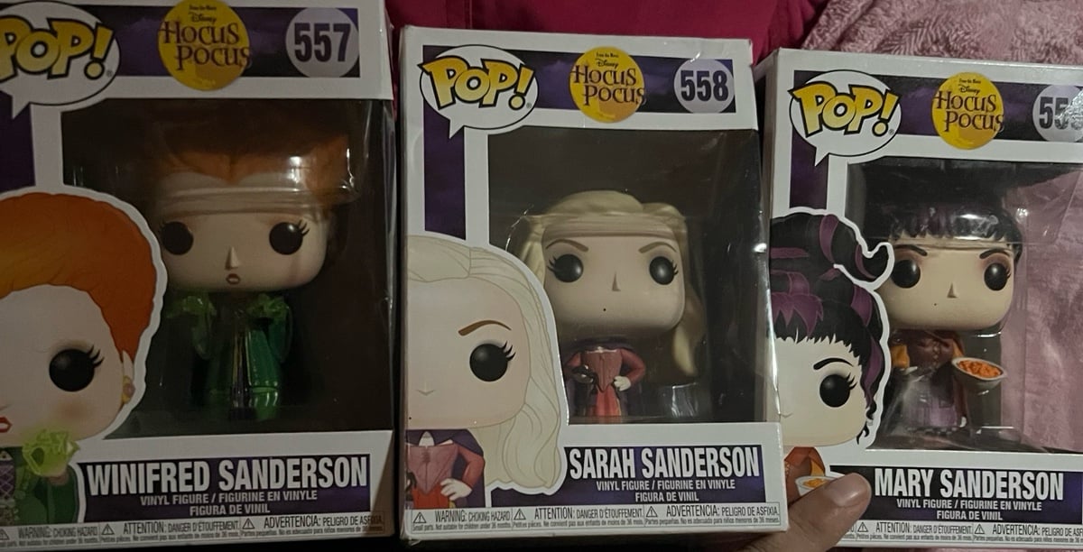Funko Pop The Sanderson Sisters. Hocus Picus