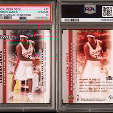 2003 Upper Deck Lebron James Rookie RC PSA 10 Gem Mint Phenomenal Beginning