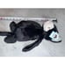 Jellycat Medium Bashful Black and White Kitten Plush, NWT. Size 12in.