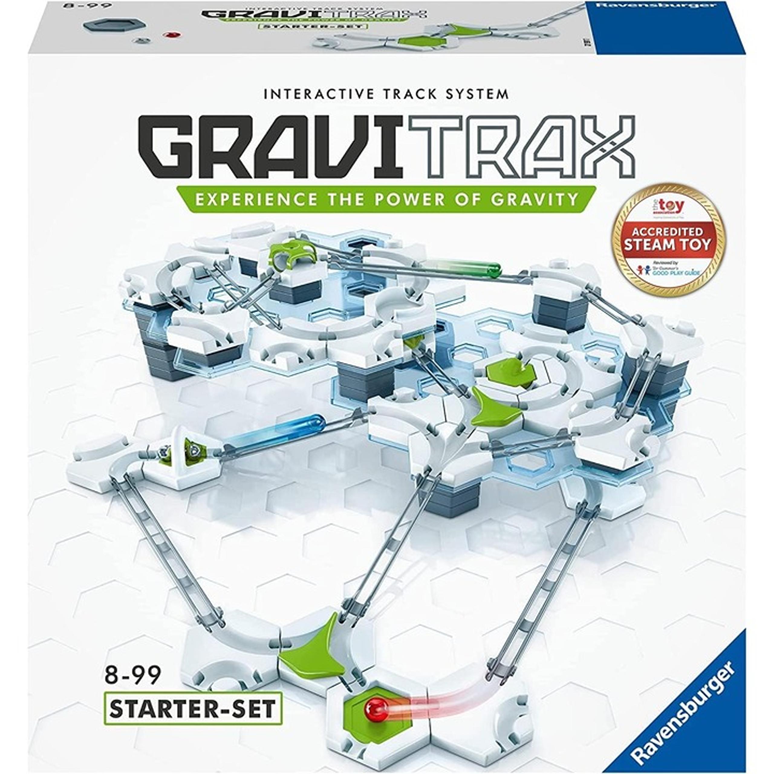 GraviTrax Starter Set Interactive Gravity Marble Run STEM Toy - Ravensburger