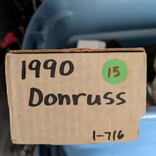 Full Set 1990 Donruss #1-716