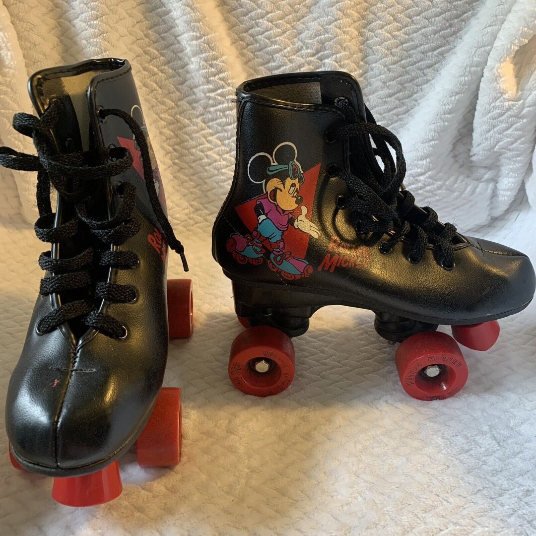 Vintage Disney Mickey Mouse Roller Skates