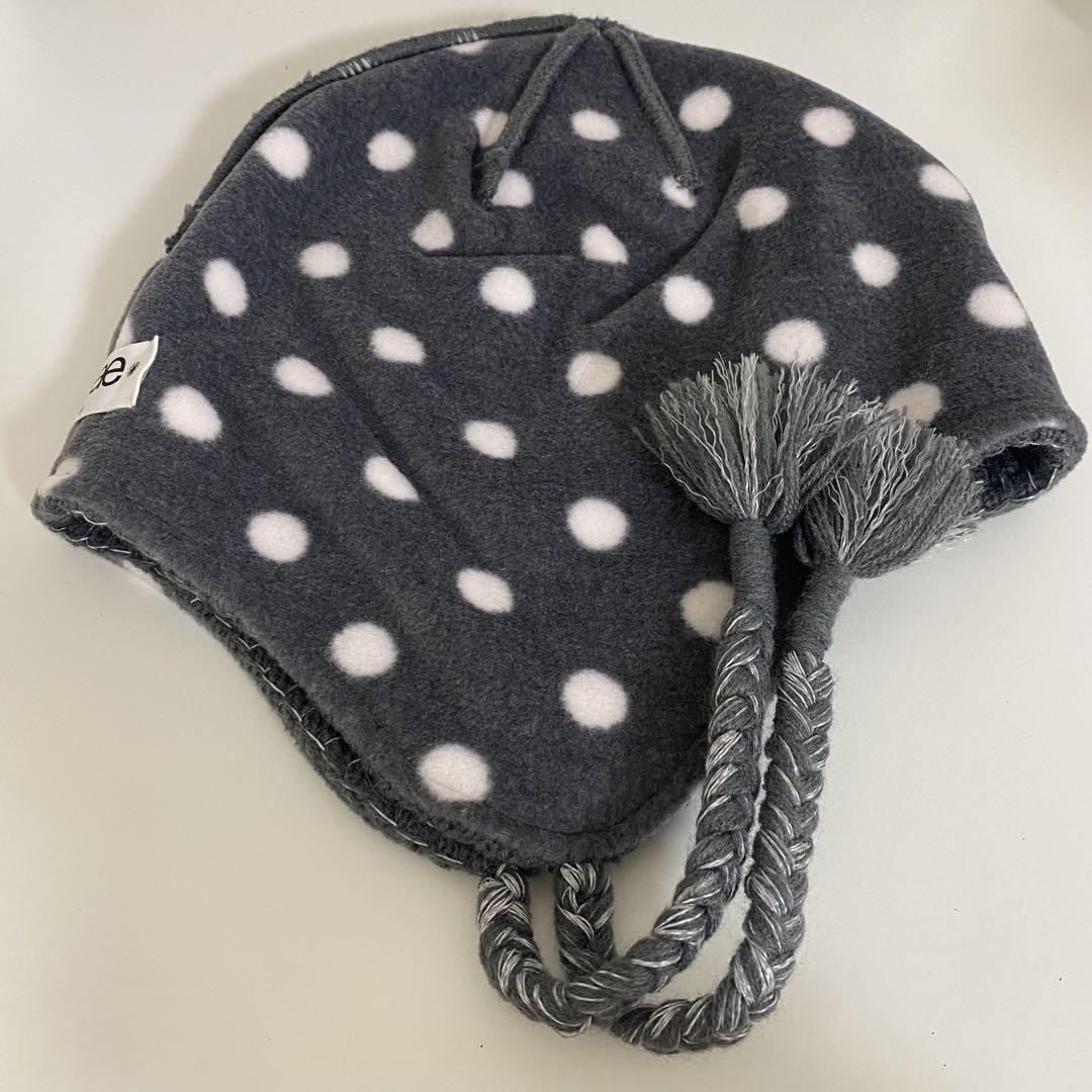 aeae EARFLAP BEANIE Charcoal