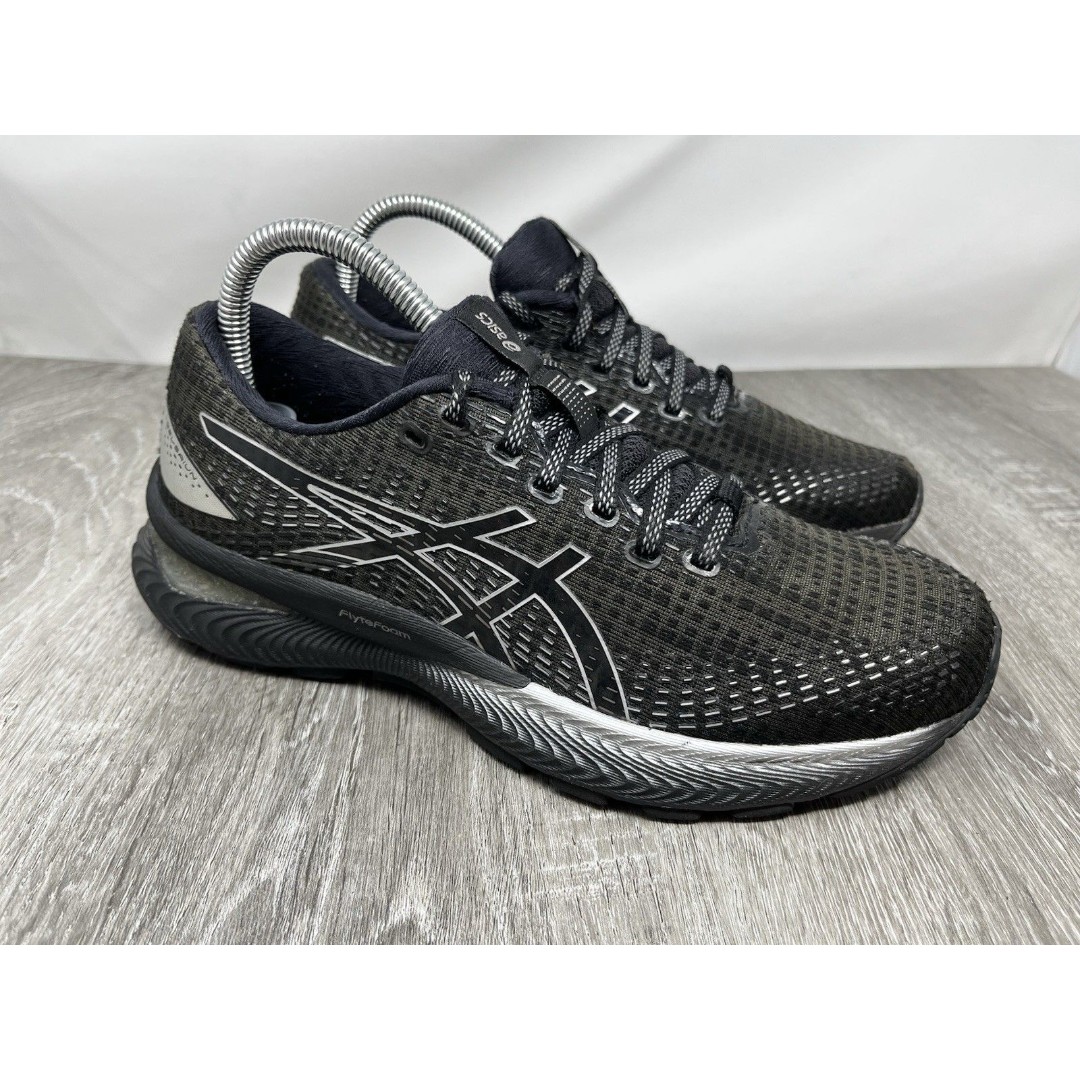 Asics Gel Saiun Women’s US Size 8 Black Pure Silver Gym Road Running Sneakers