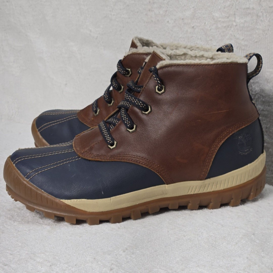 TIMBERLAND MT Hayes Womens Brown 8.5 Waterproof Leather Chukka Boots A1631 Hike