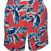 Tommy Bahama Men's Naples Harbor Leaves 6 inseam Board Shorts-XXL