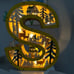 NWT - Anthropology - Wonderland Scene Monogram Letter