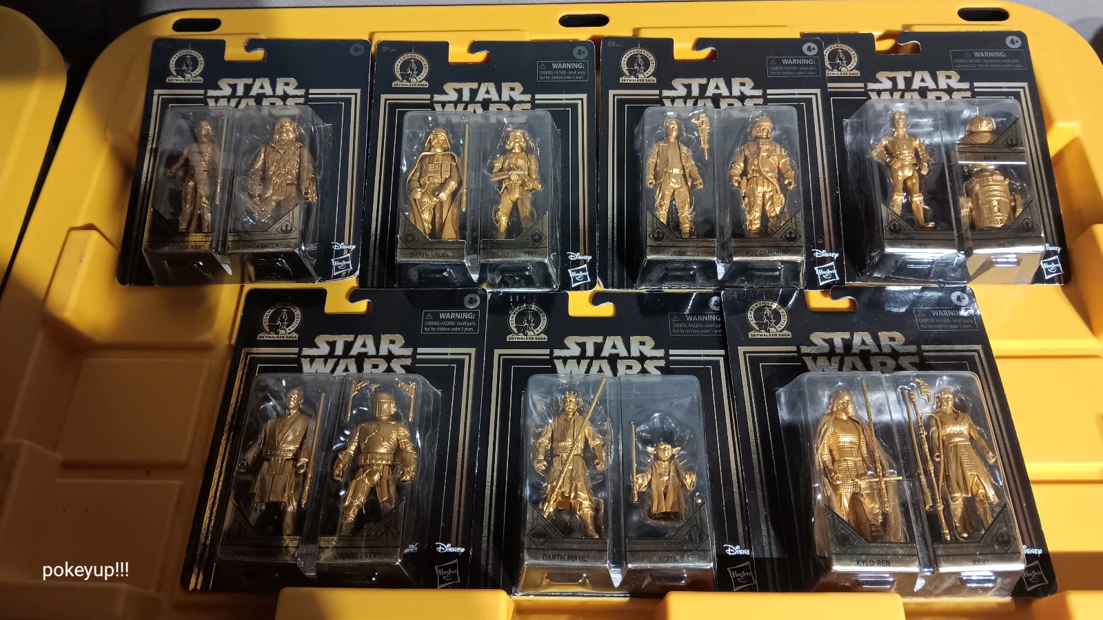 Star Wars Commemorative Edition Skywalker Saga Set Of 7 Units