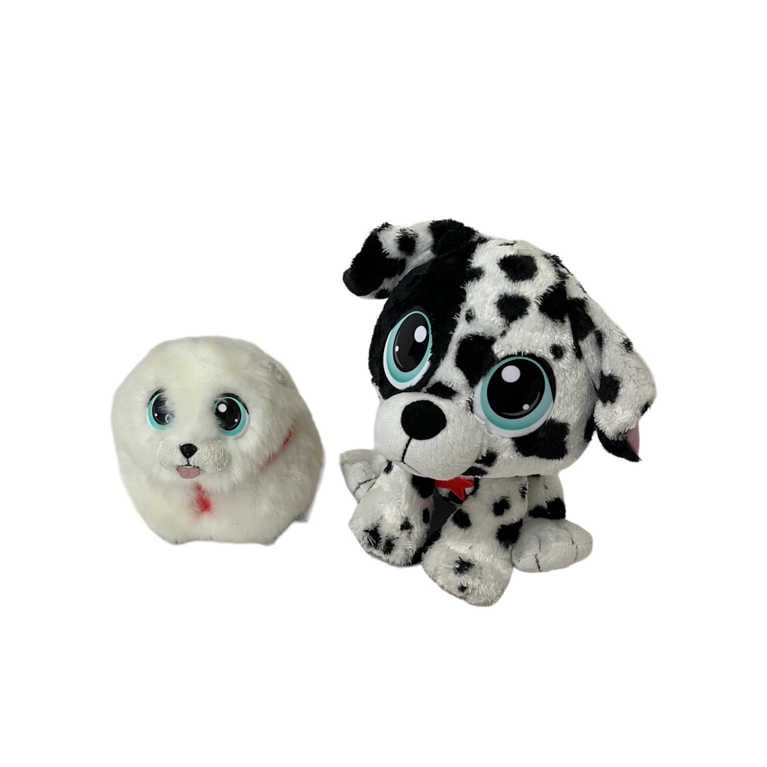 Wiggles Dalmatian Pomeranian Rescue Plush Toy Stuffed Dog Pet 10" - Little Tikes