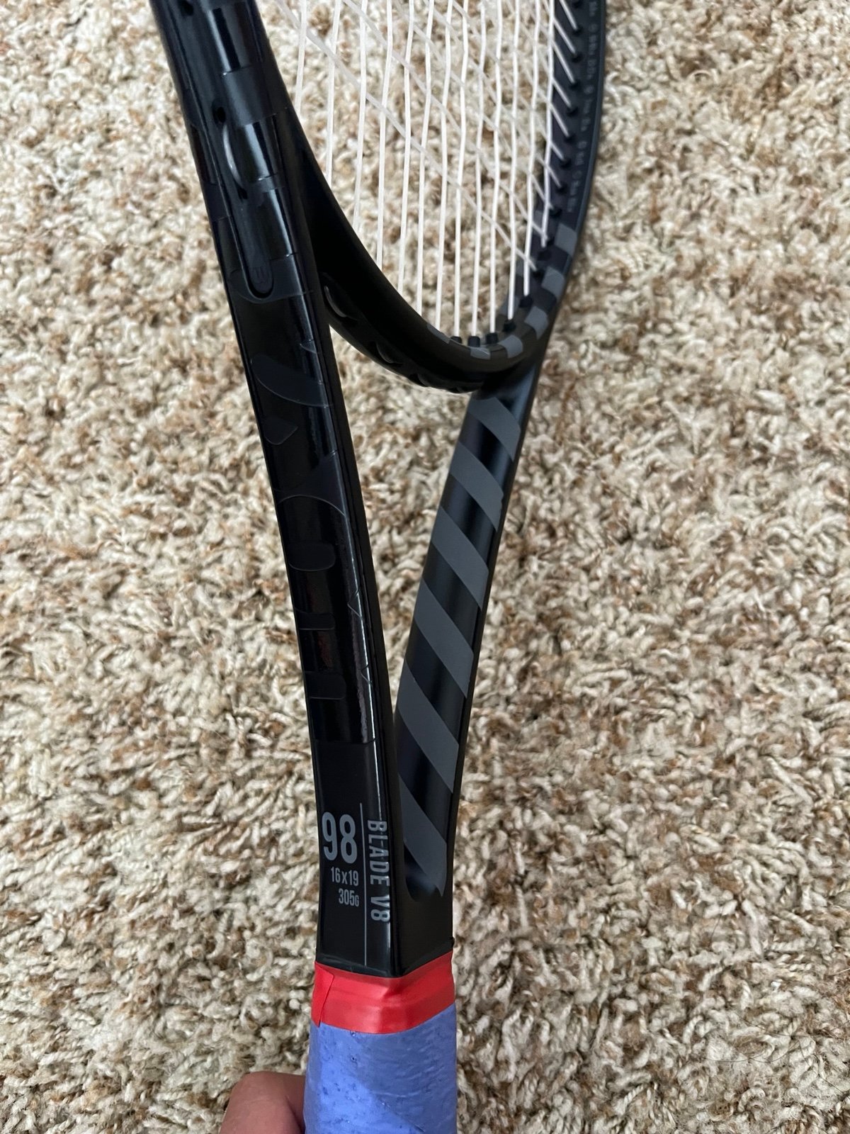 Wilson Blade v8 limited edition midnight session noir tennis