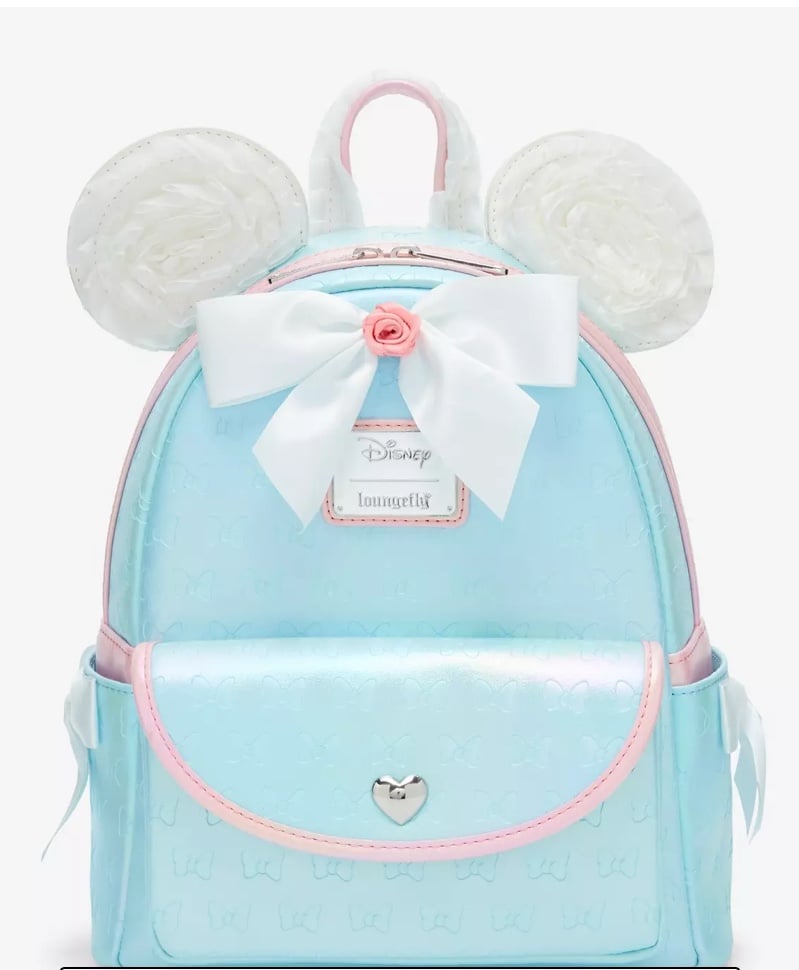 Loungefly Disney Minnie Mouse Ruffle Ears Mini Backpack NWT