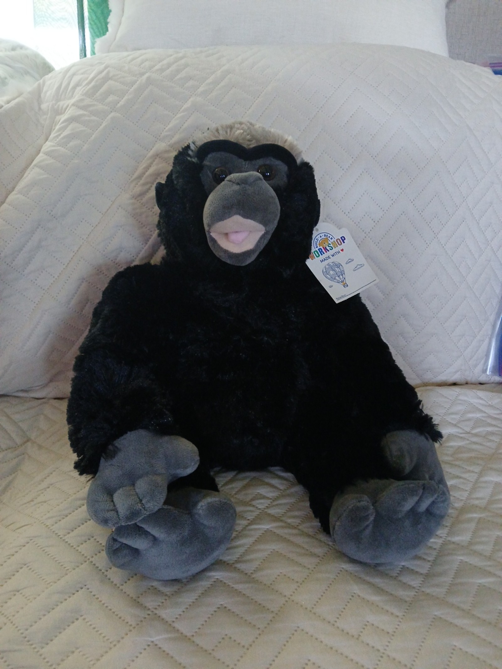 Build A bear stuffed gorilla. Has scent not sure which one