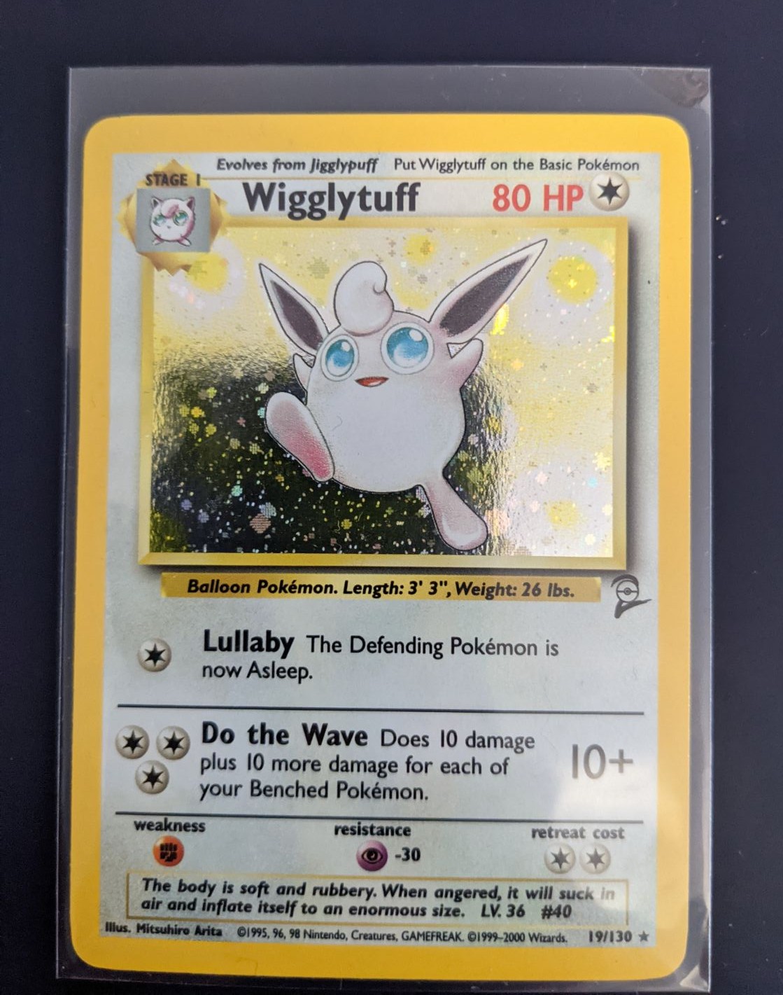Pokemon - Wigglytuff Holo