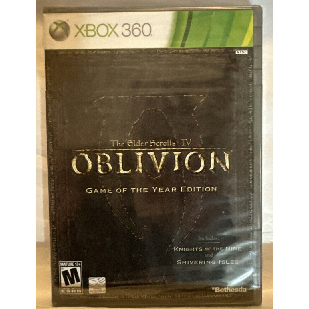 The Elder Scrolls IV: Oblivion Game of The Year First Edition Sealed Xbox 360
