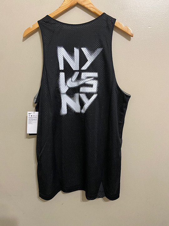 Nike Standard Issue NY vs NY Basketball Reversible Jersey CW6681-010 Men 2XL NEW