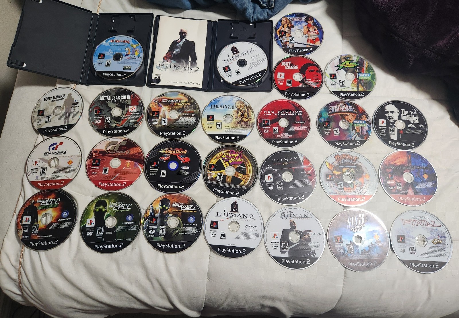 Playstation 2 game lot discs only