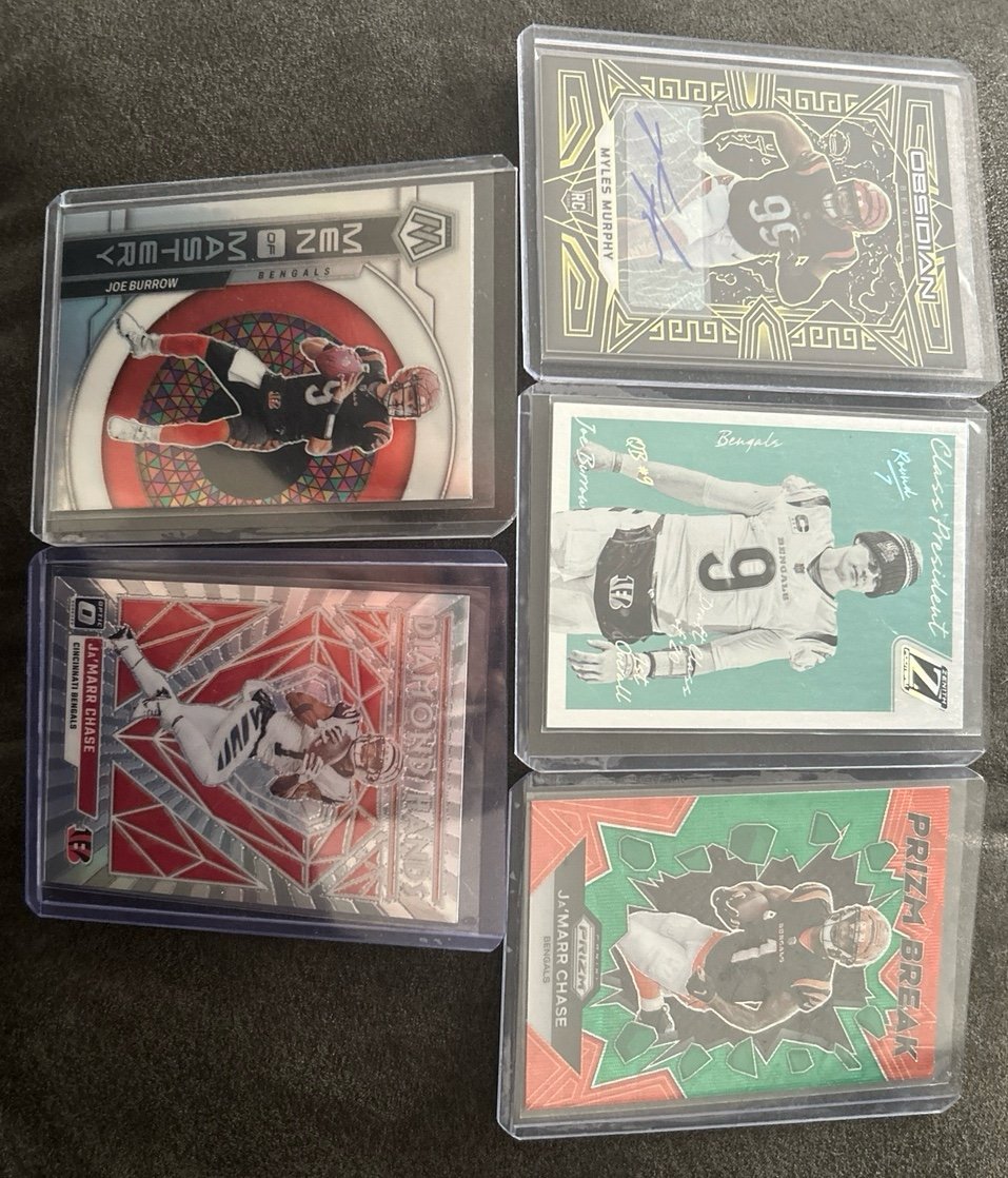 Bengals cards lot