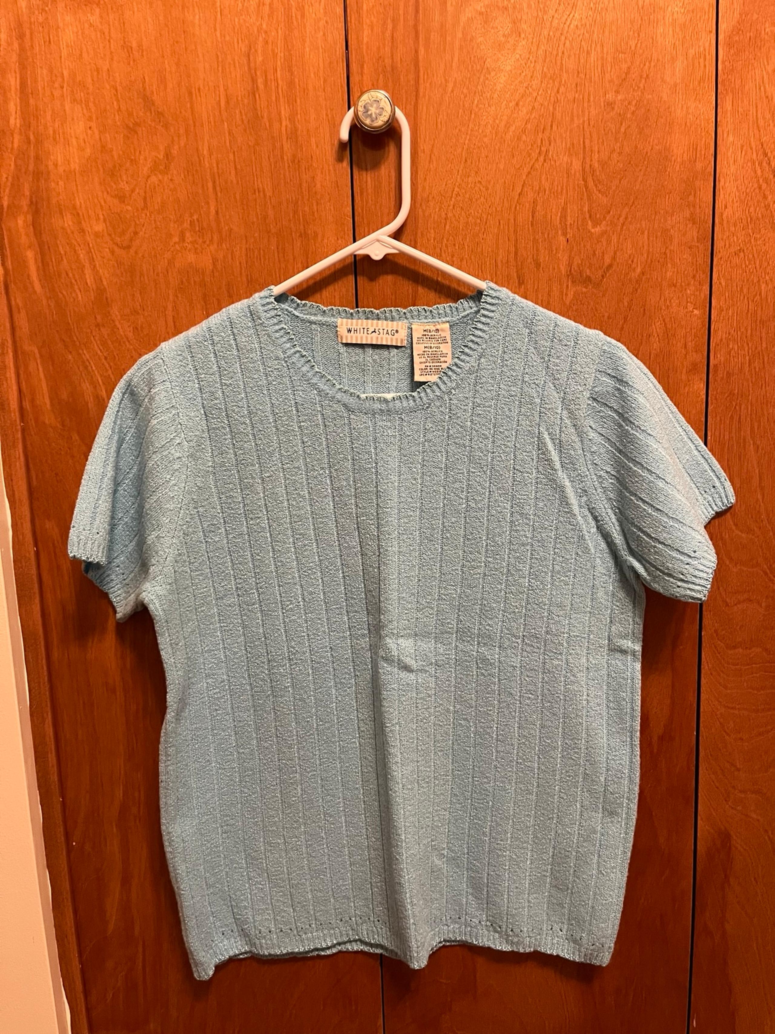 White Stag Knit Top