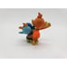 Chimchar Turtwig Piplup Pokemon Figure 2006 NINTENDO JAPAN Kaiyodo
