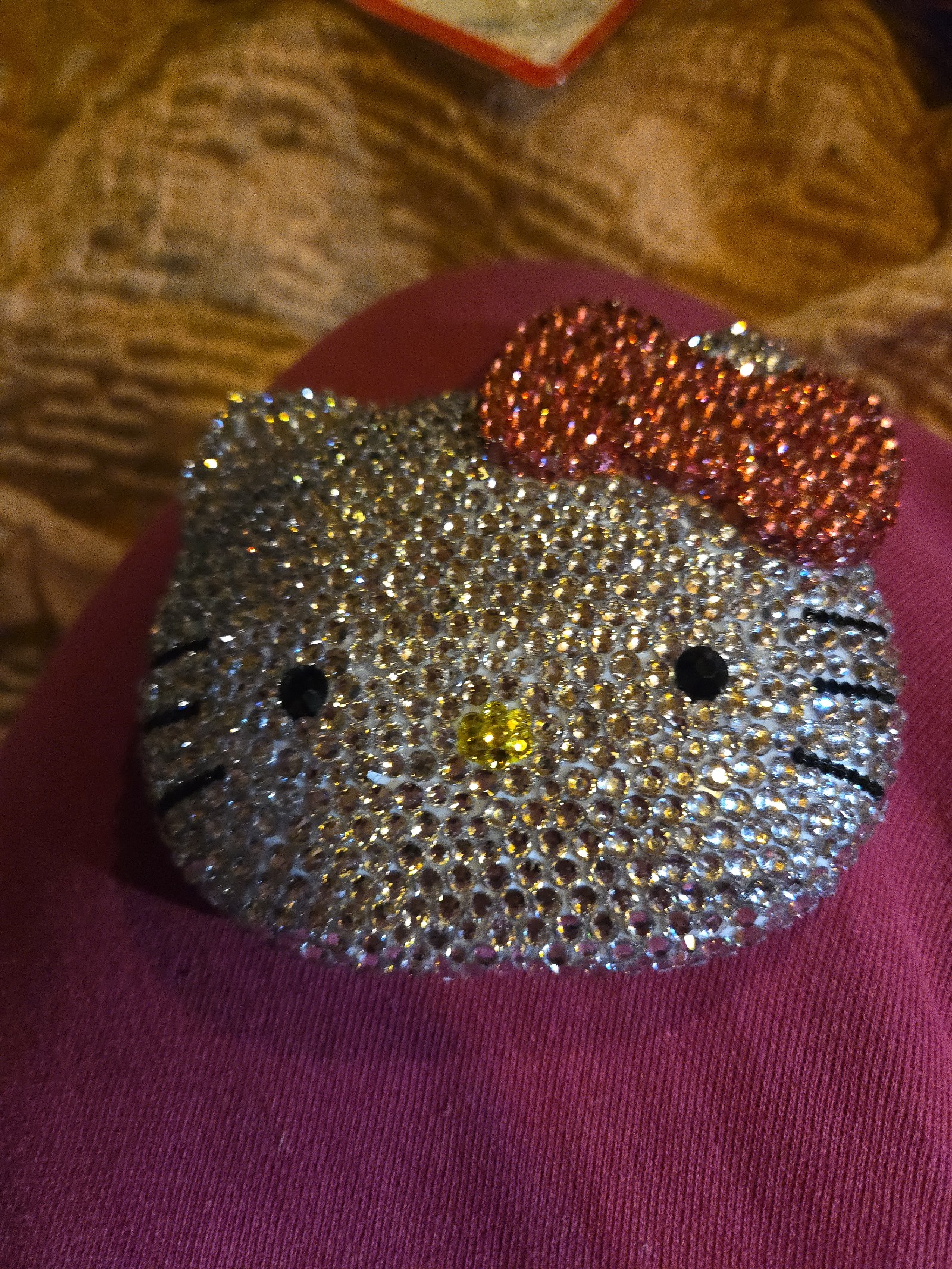 Sanrio hello kitty rhinestone bring mirror