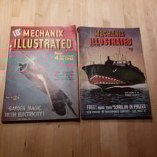 Vtg Mechanix Illustrated Magazines
