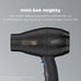 Travel Hair Dryer, Mighty Mini Compact Lightweight