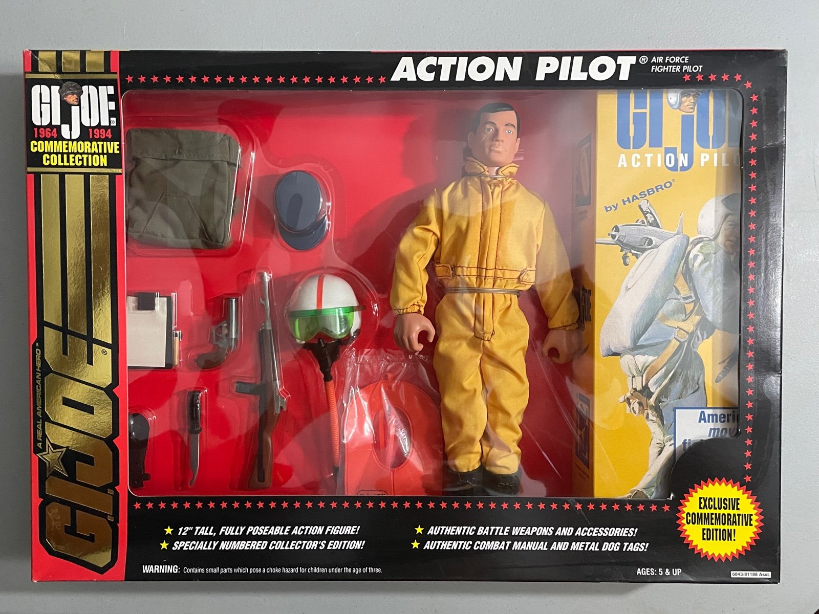 G.I. Joe Commemorative Collection: Action Pilot (Hasbro, 1993)