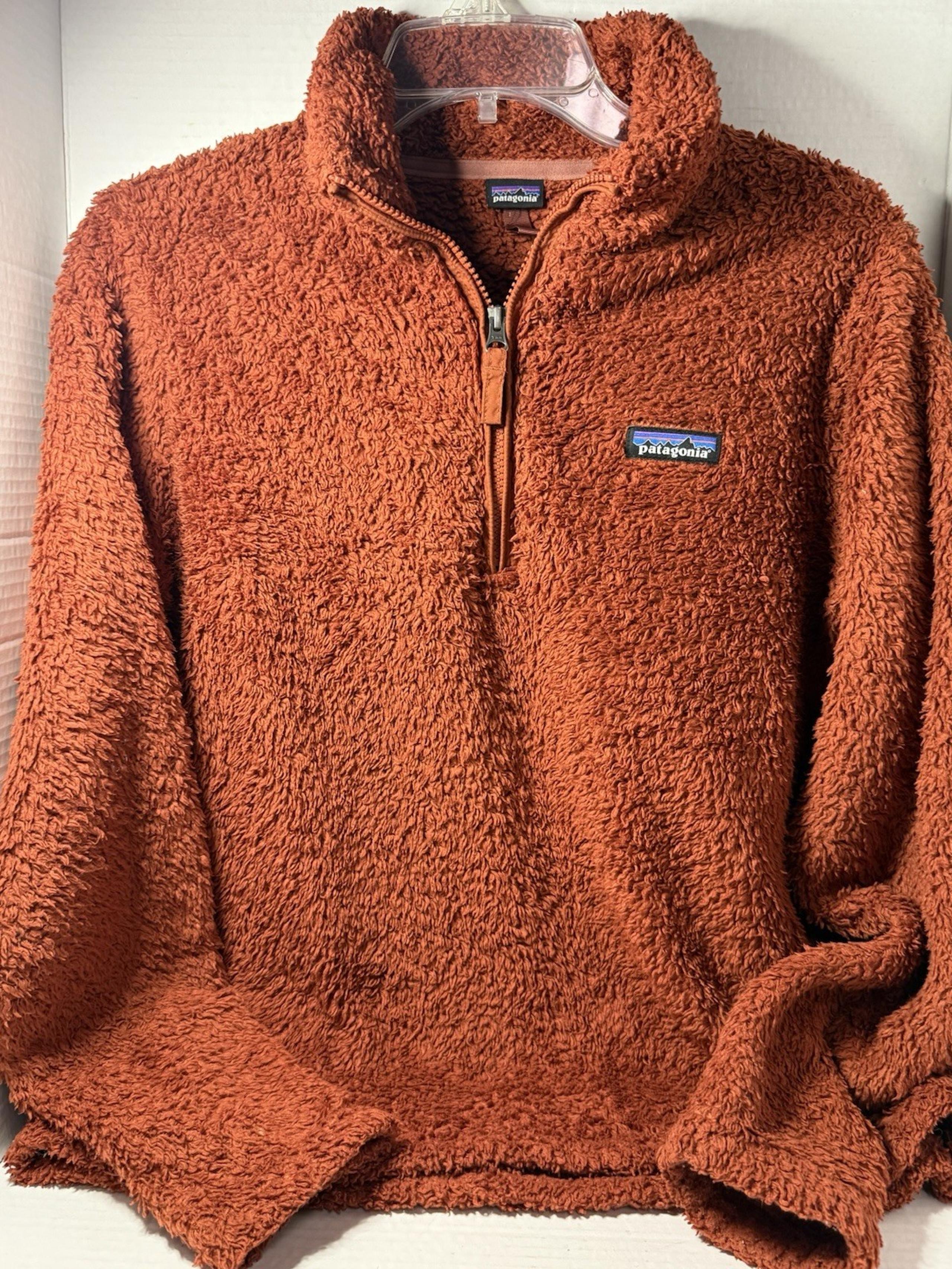 Patagonia Women's Los Gatos 1/4 Zip Fleece Pullover Burnished Red Size s