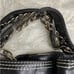 Large bebe hobo Moto Chain Biker heavy
