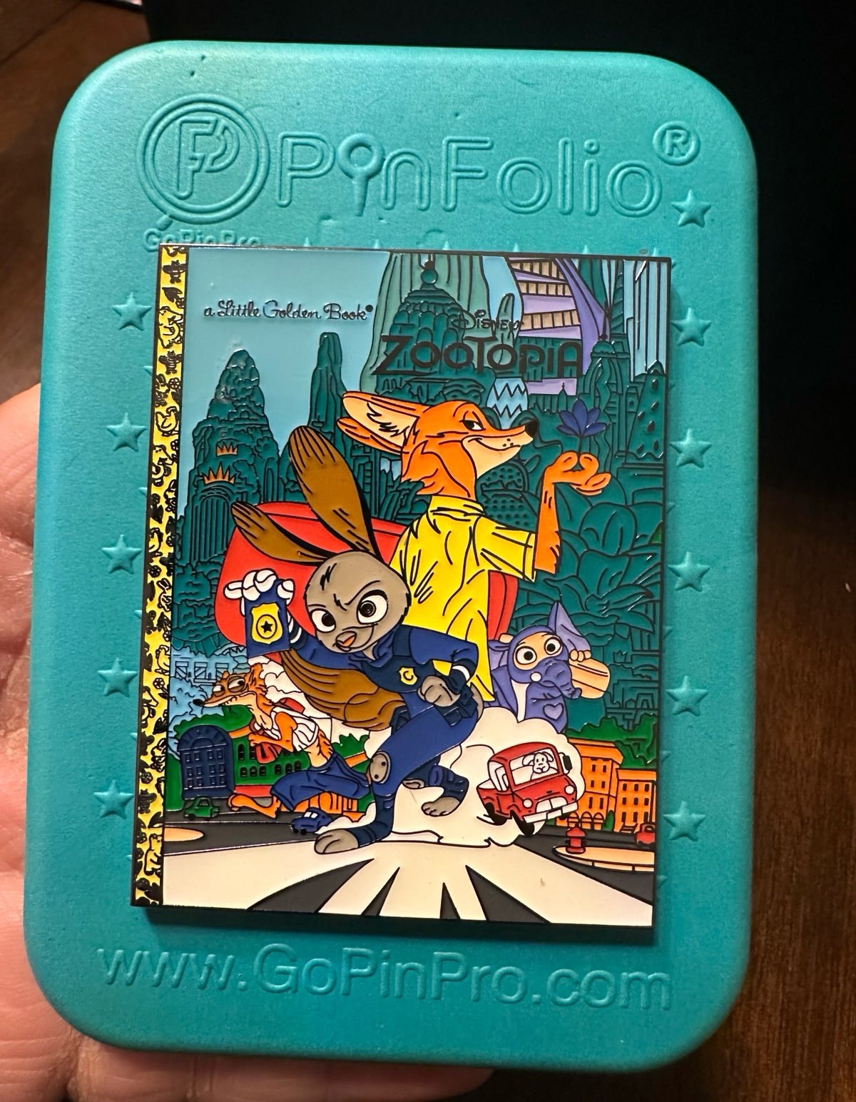 Zootopia Fantasy pin Golden book