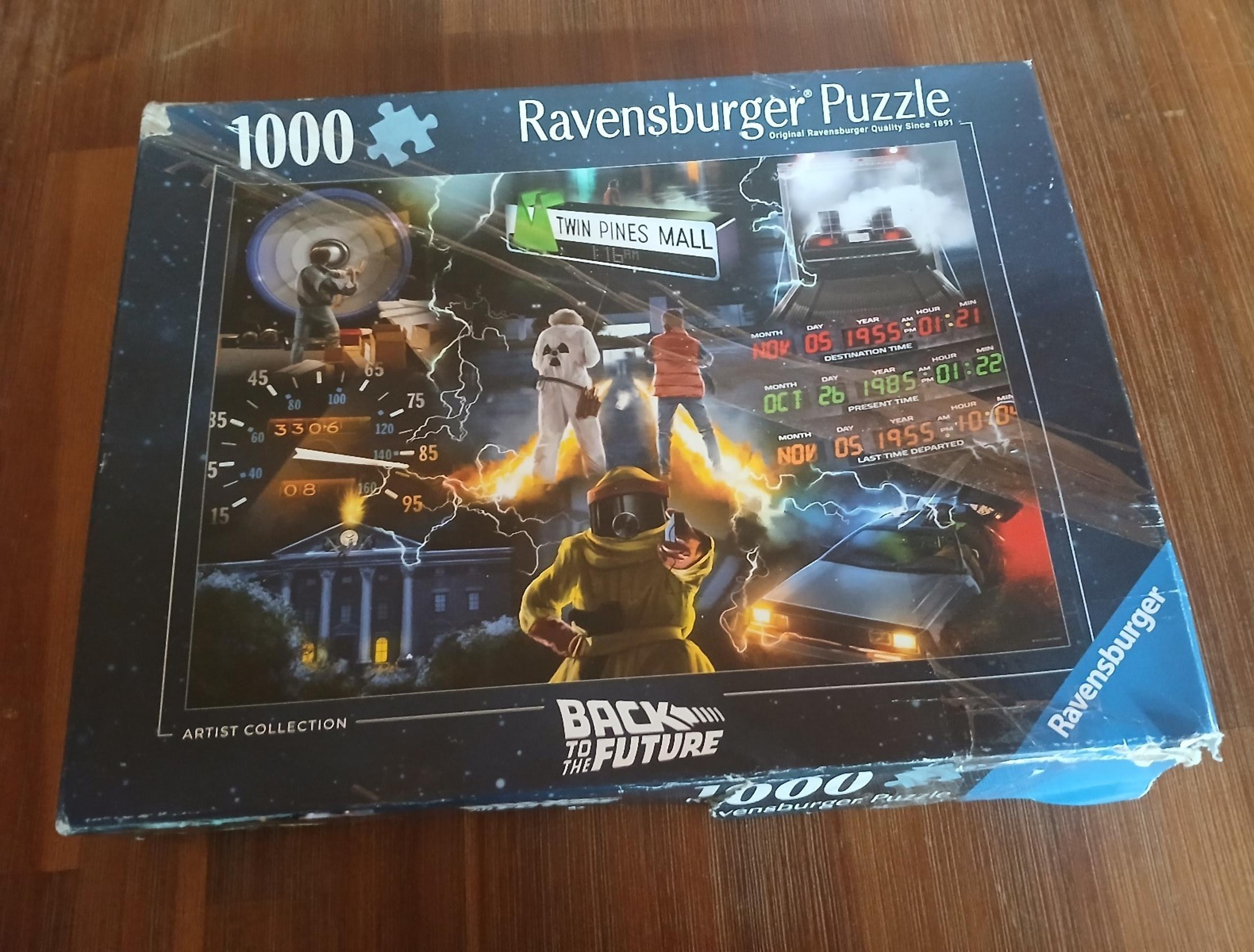 Ravensburger Back to the Future Universal Collection Jigsaw Puzzle 1000 Pieces