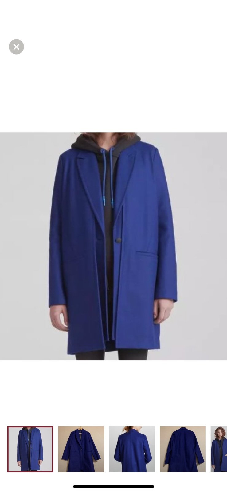 Rag & Bone Kaye Convertible 3-in-1 Jacket size 6 NWT