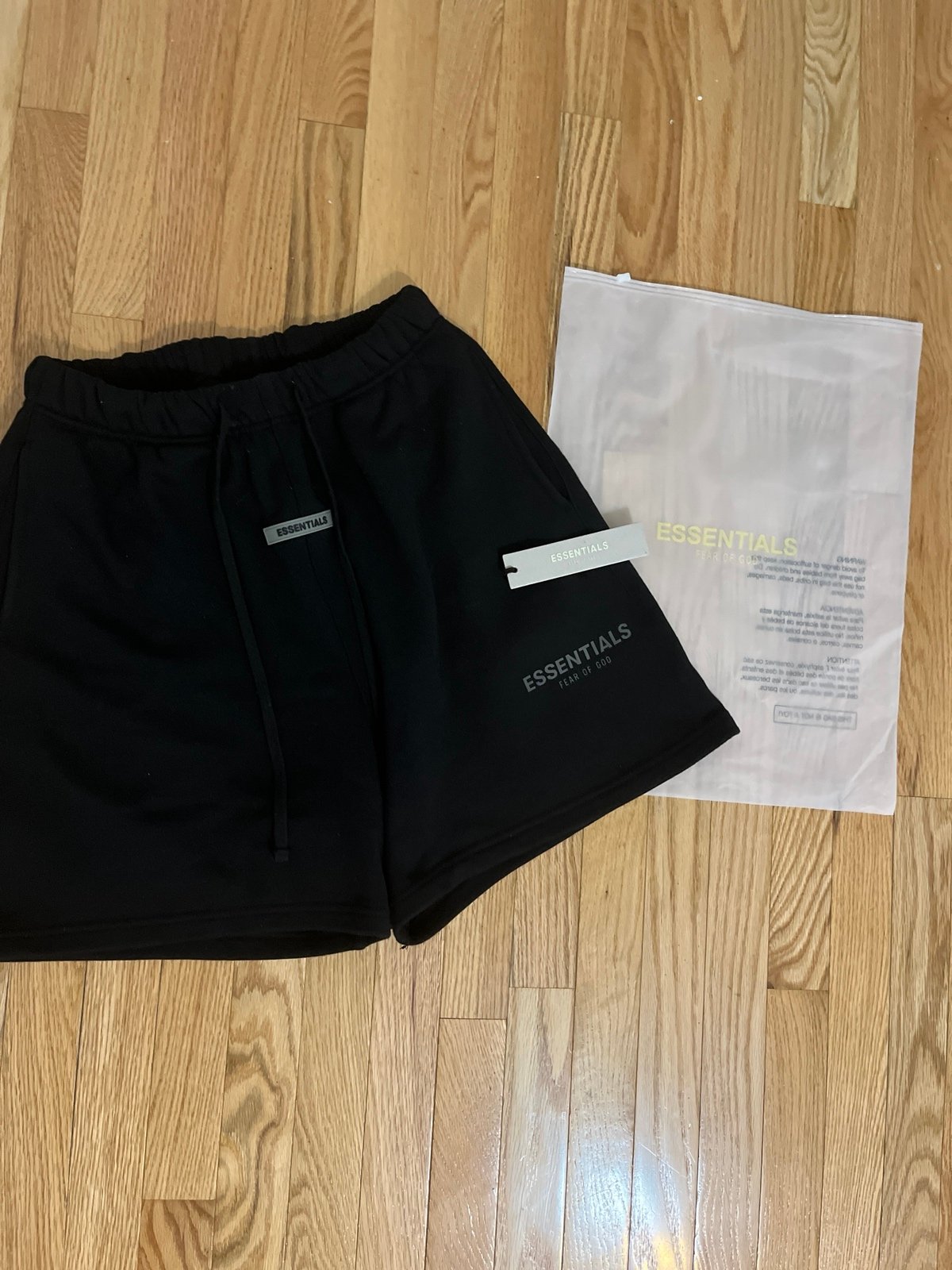 essentials fear of god shorts