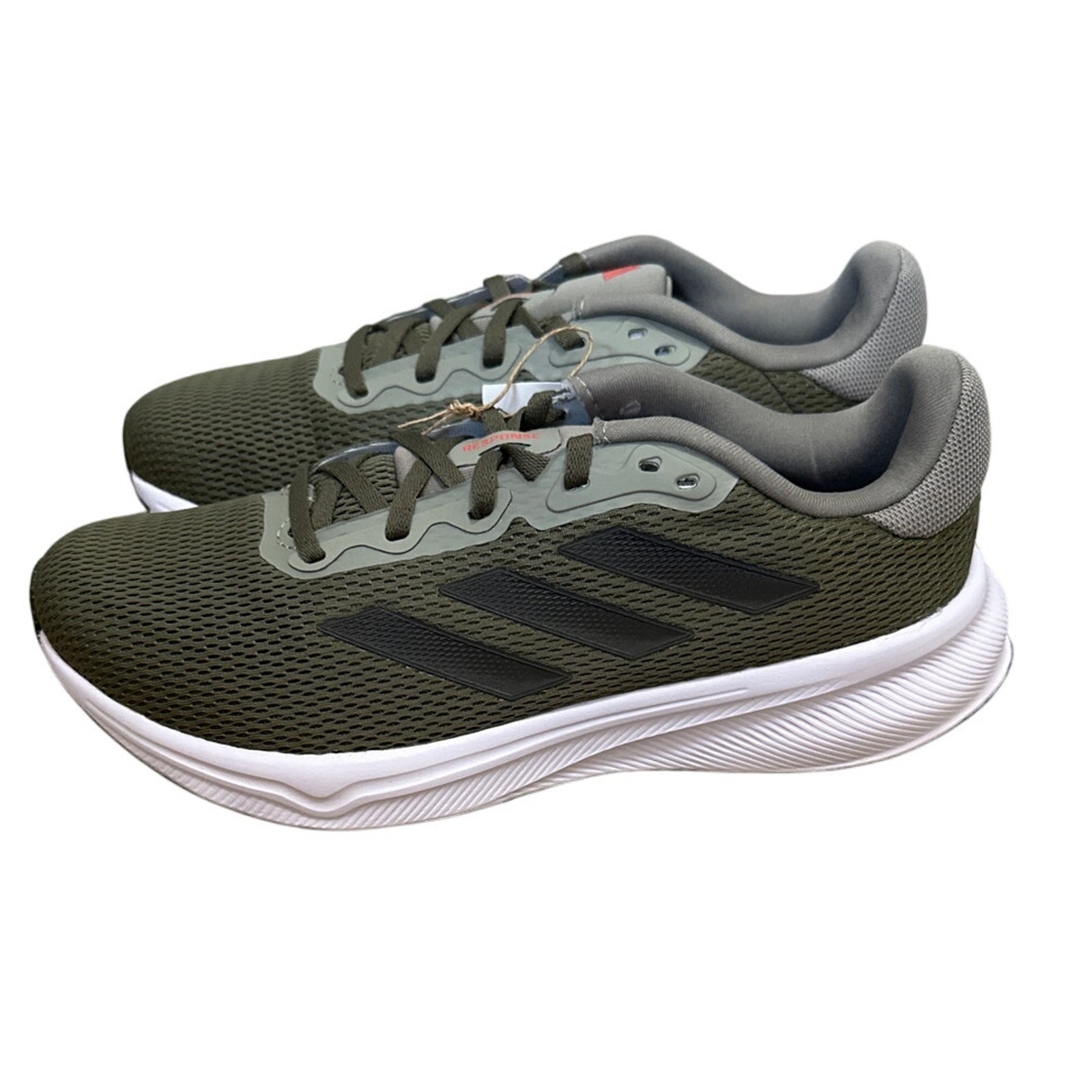 adidas Response Olive Strata IH6002 Sneakers Mens Size 8.5 New