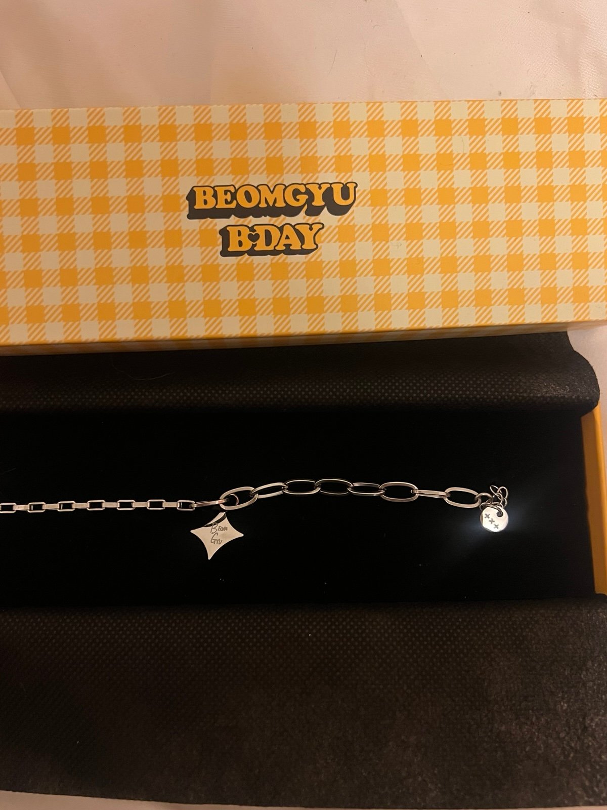 Beomgyu birthday bracelet