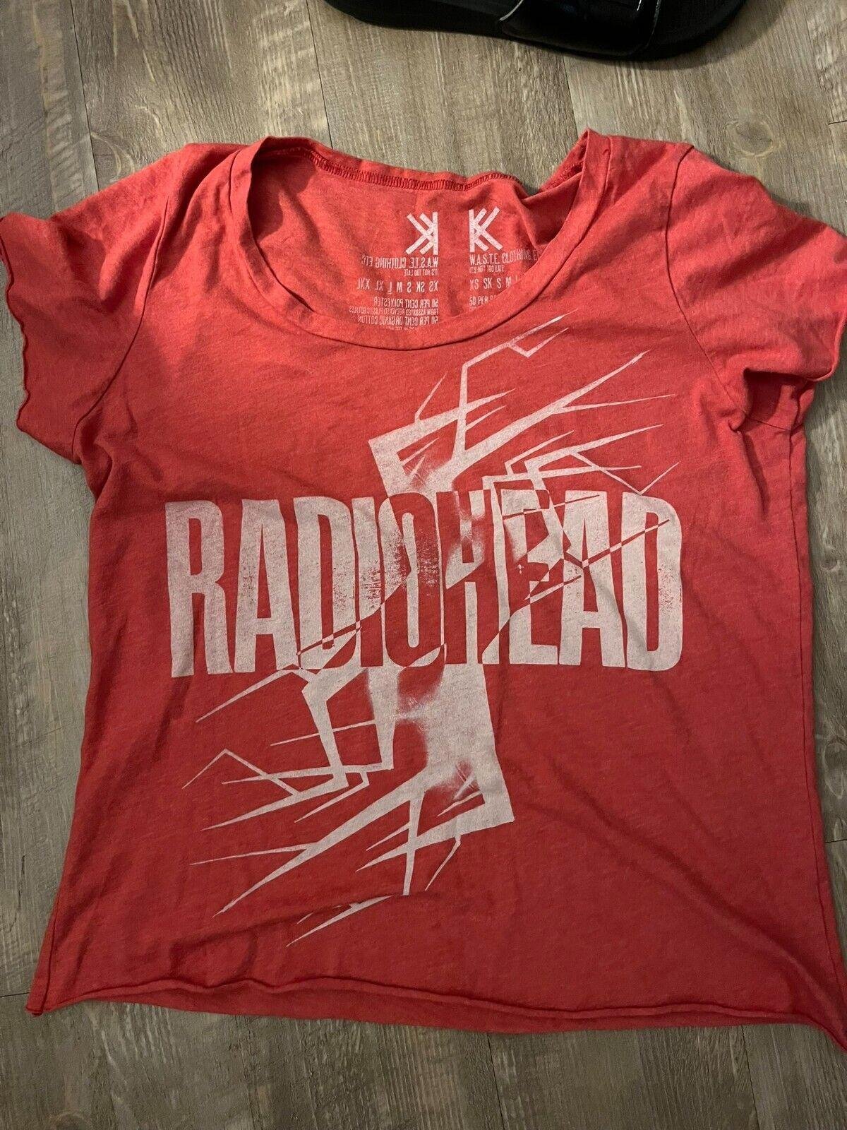 RARE Radiohead King of Limbs Women's Tshirt Size Large