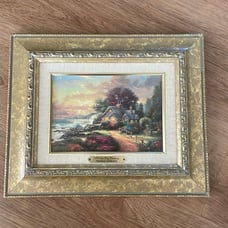 Thomas Kinkade “A New Day Dawning” print