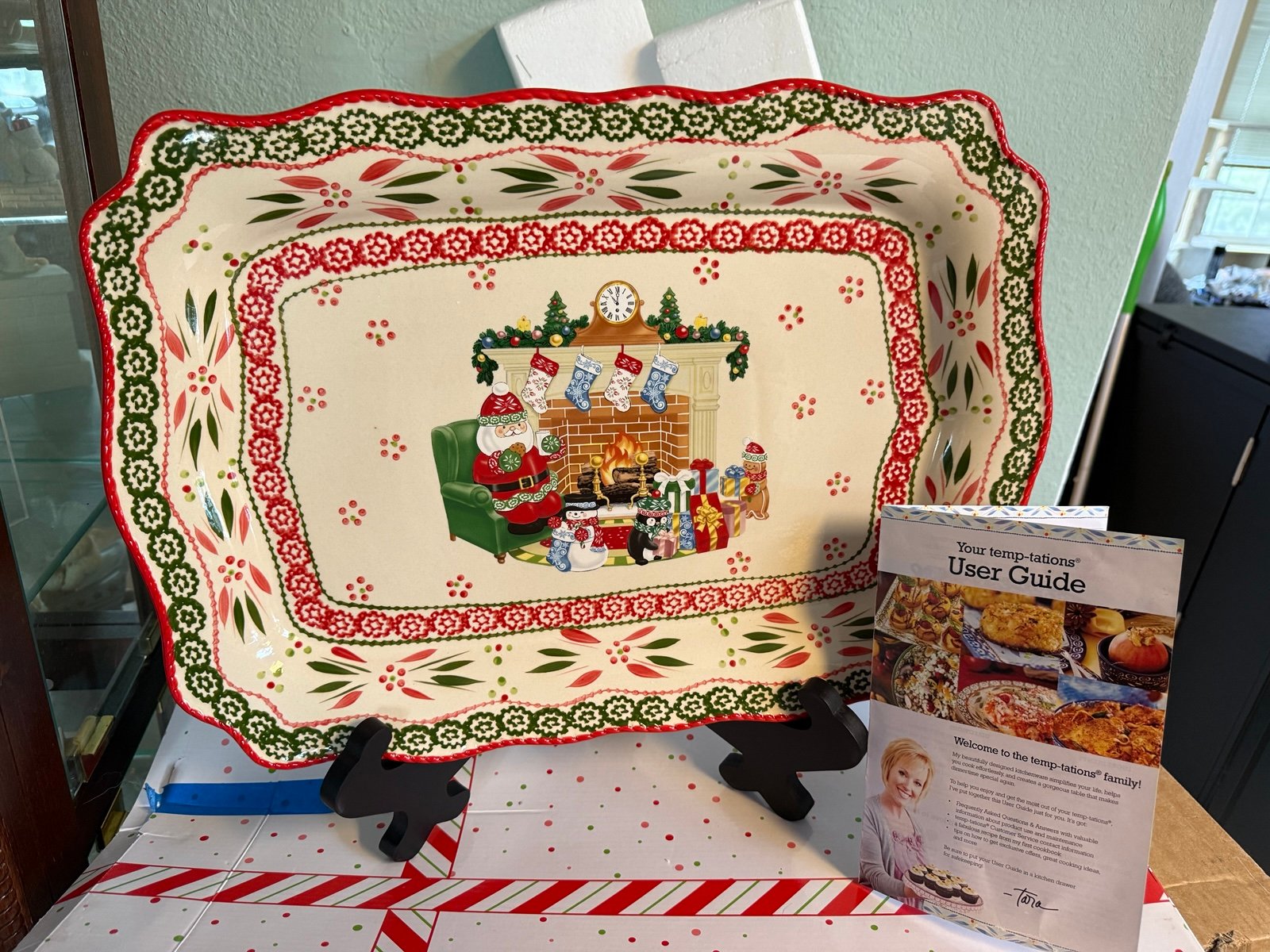 Temp-tations old world holiday platter